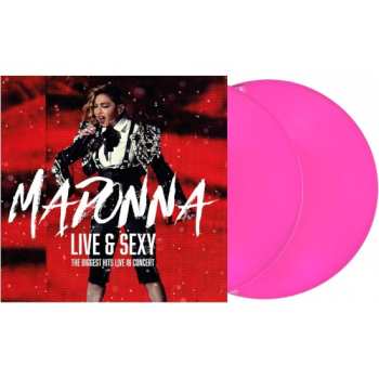 2LP Madonna: Live & Sexy (pink Vinyl 2lp) 625203