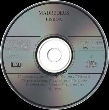 2CD Madredeus: Lisboa 557701