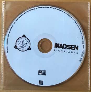 3LP/CD Madsen: Lichtjahre LTD | CLR 404909