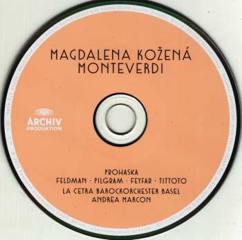 CD Magdalena Kožená: Monteverdi 23993