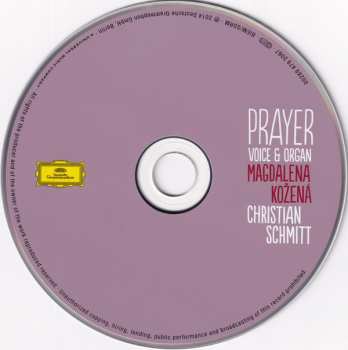 CD Magdalena Kožená: Prayer - Voice & Organ 28626