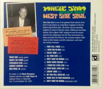 CD Magic Sam Blues Band: West Side Soul 614053