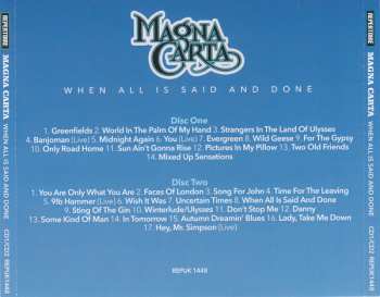 3CD/DVD/Box Set Magna Carta: When All Is Said And Done 587348