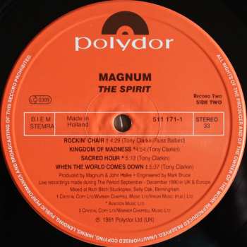 2LP Magnum: The Spirit 550233