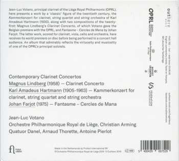 CD Magnus Lindberg: Contemporary Clarinet Concertos 564449