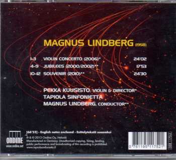 CD Magnus Lindberg: Violin Concerto / Jubilees / Souvenir  407727