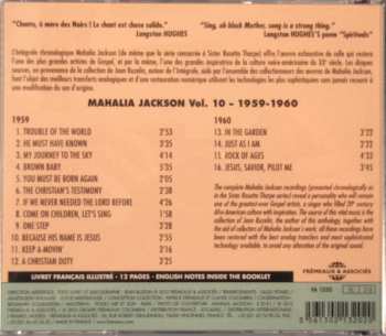 CD Mahalia Jackson: Intégrale Mahalia Jackson Vol.10 (1959-1960) 460197