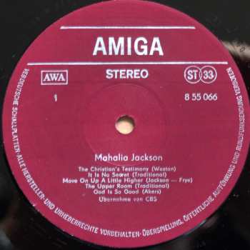 LP Mahalia Jackson: Mahalia Jackson 386112