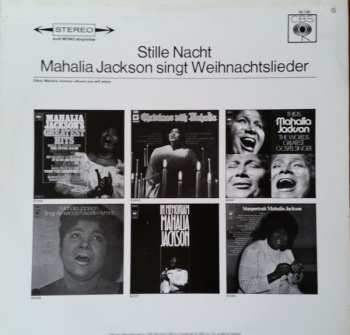 LP Mahalia Jackson: Stille Nacht - Mahalia Jackson Singt Weihnachtslieder 642847