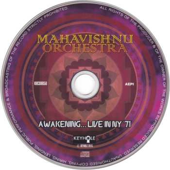 CD Mahavishnu Orchestra: Awakening... Live In NY '71 554790