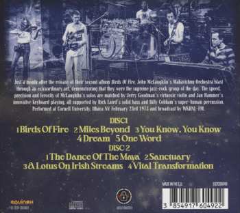 2CD Mahavishnu Orchestra: Cornell University, New York 1973 551528