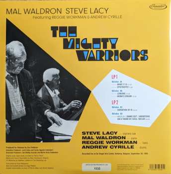 2LP Steve Lacy / Mal Waldron: The Mighty Warriors: Live In Antwerp DLX | LTD | NUM 558529