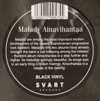 LP Malady: Ainavihantaa 547053