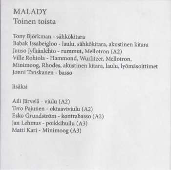 CD Malady: Toinen Toista 238446