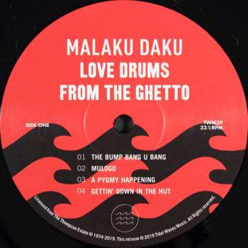 LP Malaku Daku: Love Drums From The Ghetto LTD 585261