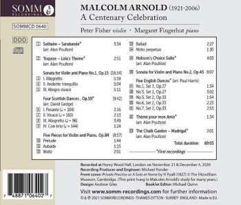 CD Malcolm Arnold: A Centenary Celebration 614754