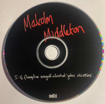 CD Malcolm Middleton: 5:14 Fluoxytine Seagull Alcohol John Nicotine 604789