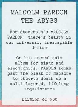 CD Malcolm Pardon: The Abyss LTD 662593