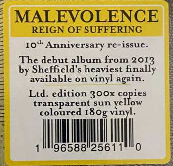 LP Malevolence: Reign Of Suffering CLR | LTD 599285