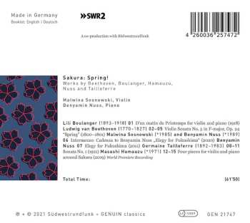 CD Benyamin Nuss: Sakura: Spring! 647529