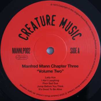 LP Manfred Mann Chapter Three: Volume Two 79369