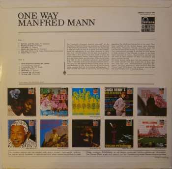 LP Manfred Mann: One Way 638378