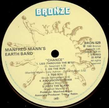 LP Manfred Mann's Earth Band: Chance 603327