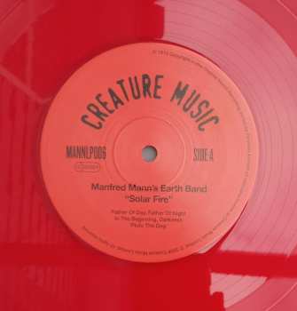 LP Manfred Mann's Earth Band: Solar Fire CLR | LTD 546060