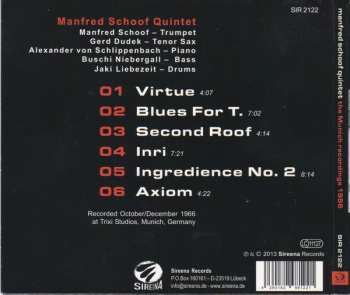 CD Manfred Schoof Quintet: The Munich Recordings 1966  576762