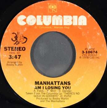 Album Manhattans: Am I Losing You