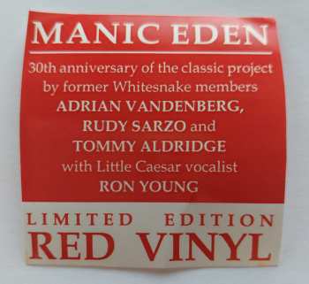 LP Manic Eden: Manic Eden LTD | CLR 626377