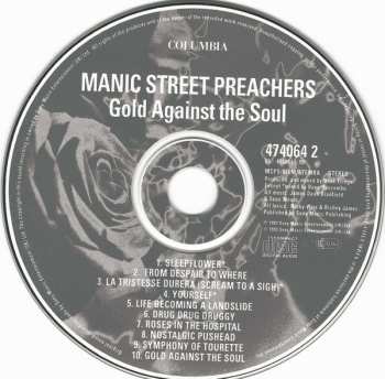 CD Manic Street Preachers: Gold Against The Soul 549455