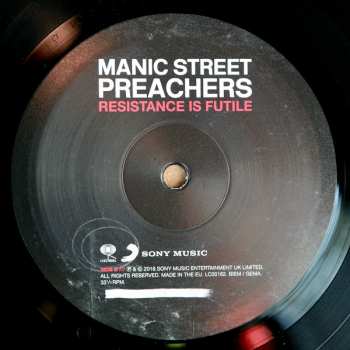 LP/CD Manic Street Preachers: Resistance Is Futile LTD 30181