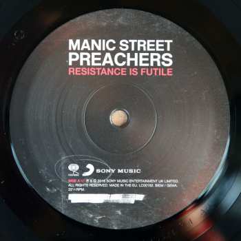 LP/CD Manic Street Preachers: Resistance Is Futile LTD 30181