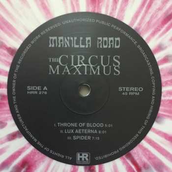 2LP Manilla Road: The Circus Maximus CLR | LTD 548384