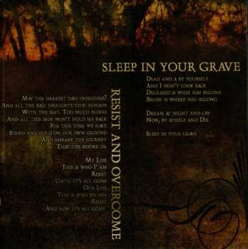 CD Manntis: Sleep In Your Grave 33005