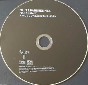 CD Jorge Gonzalez-Buajasan: Nuits Parisiennes 586809