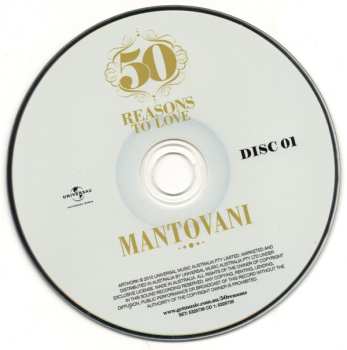 3CD Mantovani: 50 Reasons To Love Mantovani 580629