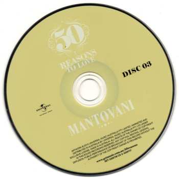 3CD Mantovani: 50 Reasons To Love Mantovani 580629