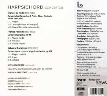 CD Manuel de Falla: Harpsichord Concertos 573043