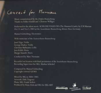 CD Manuel Göttsching: Concert For Murnau 544059