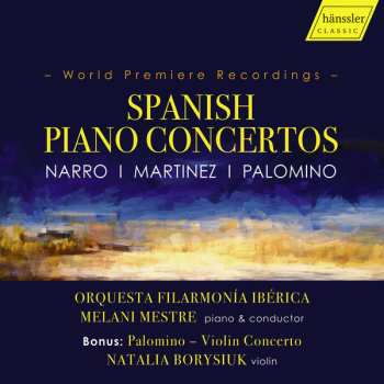 Album Manuel Narro: Spanish Piano Concertos