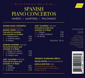 CD Melani Mestre: Spanish Piano Concertos 576937