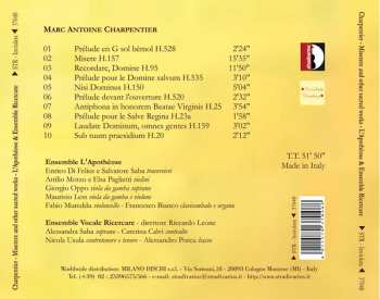 CD Marc Antoine Charpentier: Miserere And Other Sacred Works 306511