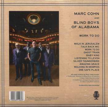 CD Marc Cohn: Work To Do 40775