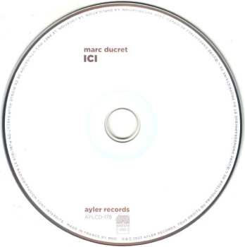 CD Marc Ducret: Ici LTD 652255