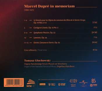 CD Marcel Dupré: In Memoriam 600785