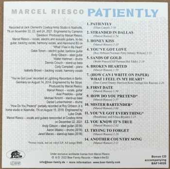 CD/EP Marcel Riesco: Patiently 609492