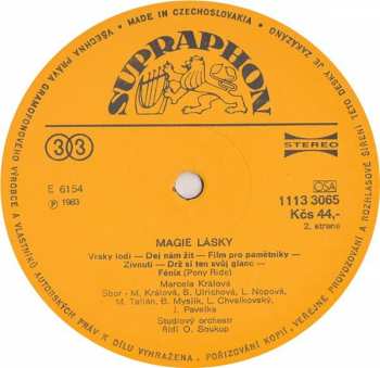 LP Marcela Králová: Magie Lásky 106668