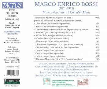 CD Marco Enrico Bossi: Musica Da Camera 321538